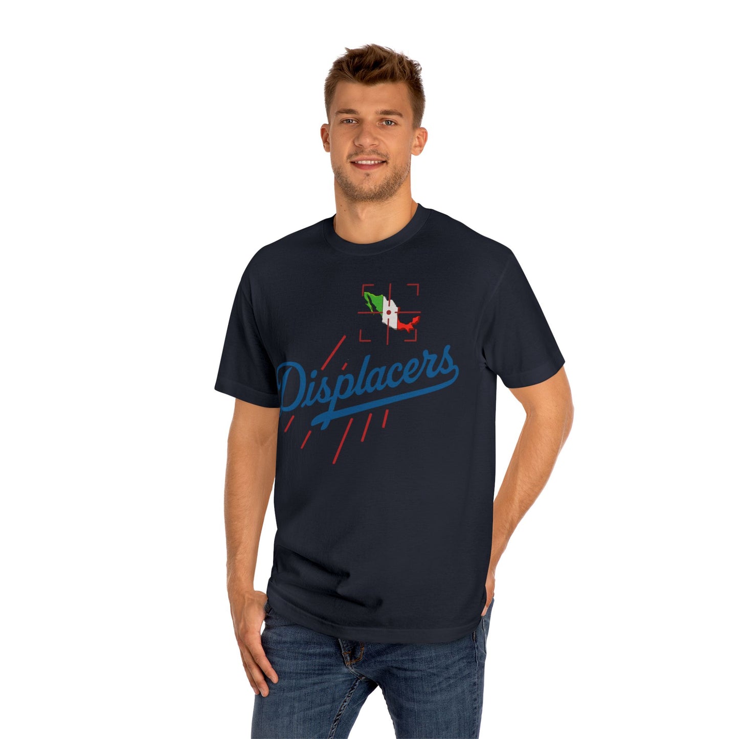 Displacers Facial Recognition Mexico Shirt-Gentrify This (Dodgers Parody – Deportation & Displacement Truth Tee)