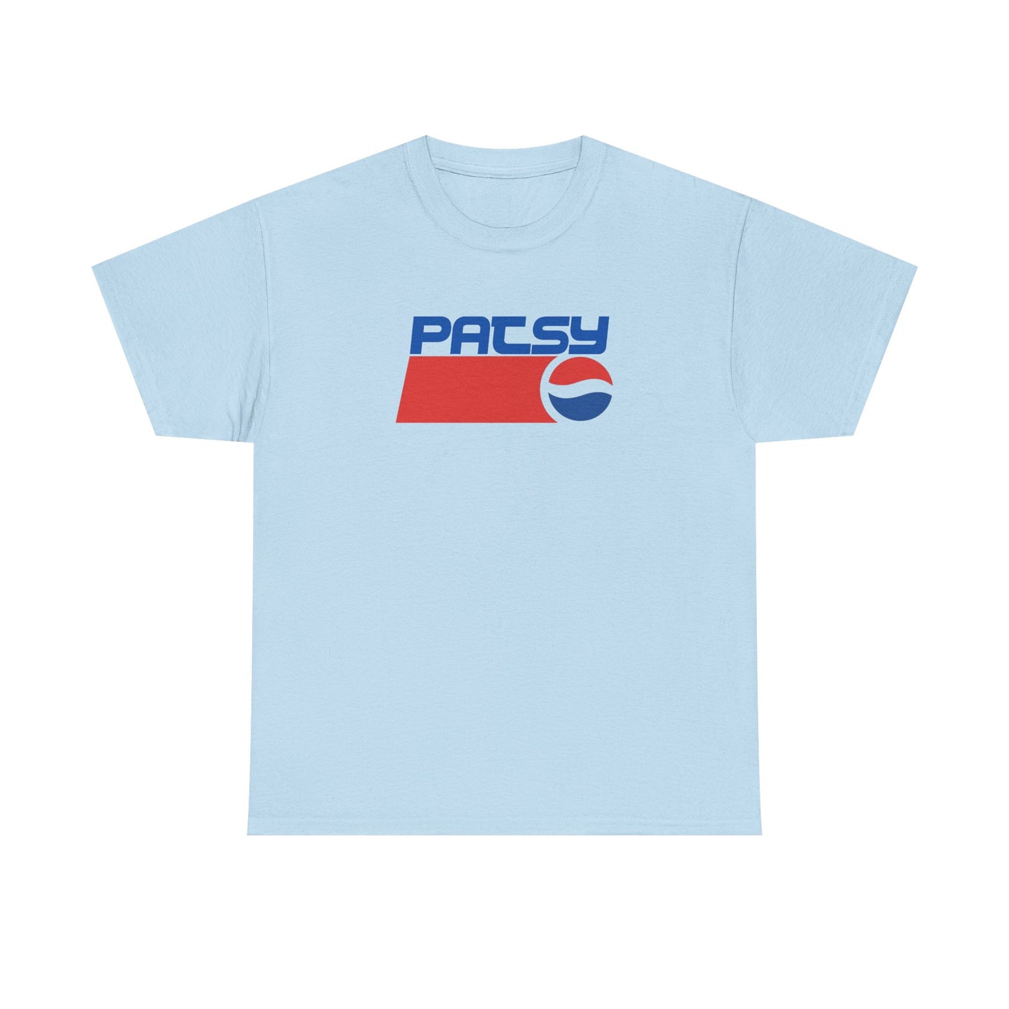 Patsy Parodies Famous Brands Unisex Gift 100% Cotton Humorous T-Shirt Spoof Ware Soda Pepsi Scam Sugar Beverages Pop Liquid Death Cola Syrup