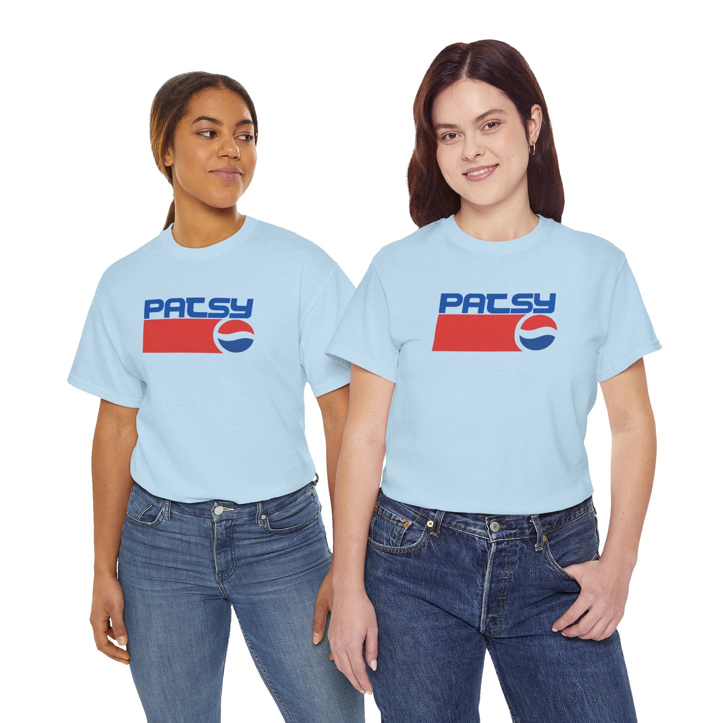 Patsy Parodies Famous Brands Unisex Gift 100% Cotton Humorous T-Shirt Spoof Ware Soda Pepsi Scam Sugar Beverages Pop Liquid Death Cola Syrup