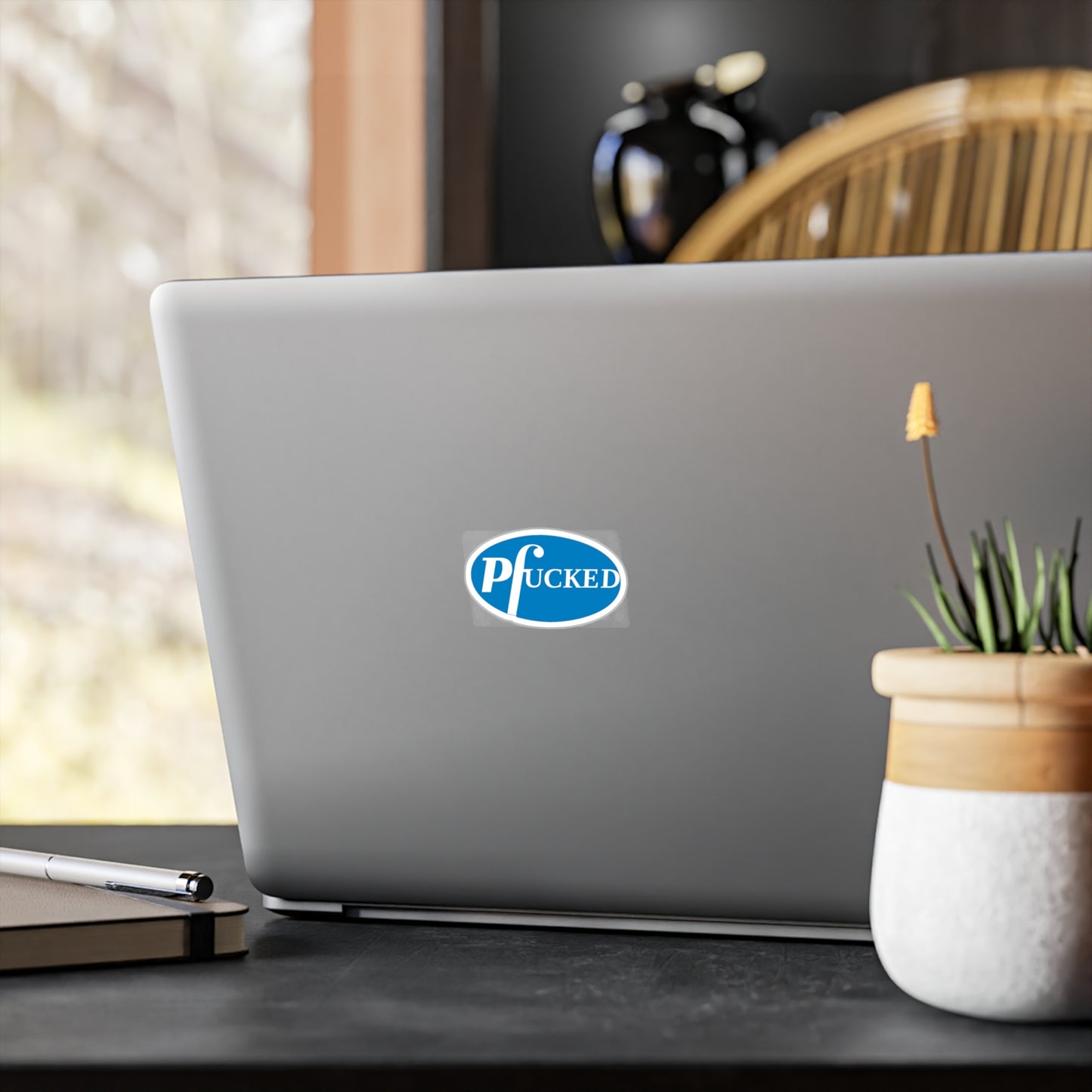 Pfucked Funny Pharma Inspired Designs Kiss-Cut Vinyl Decals Pfizer Parodies Famous Brands Gifts Spoof Medicine Cancer Diabetes Monopoly