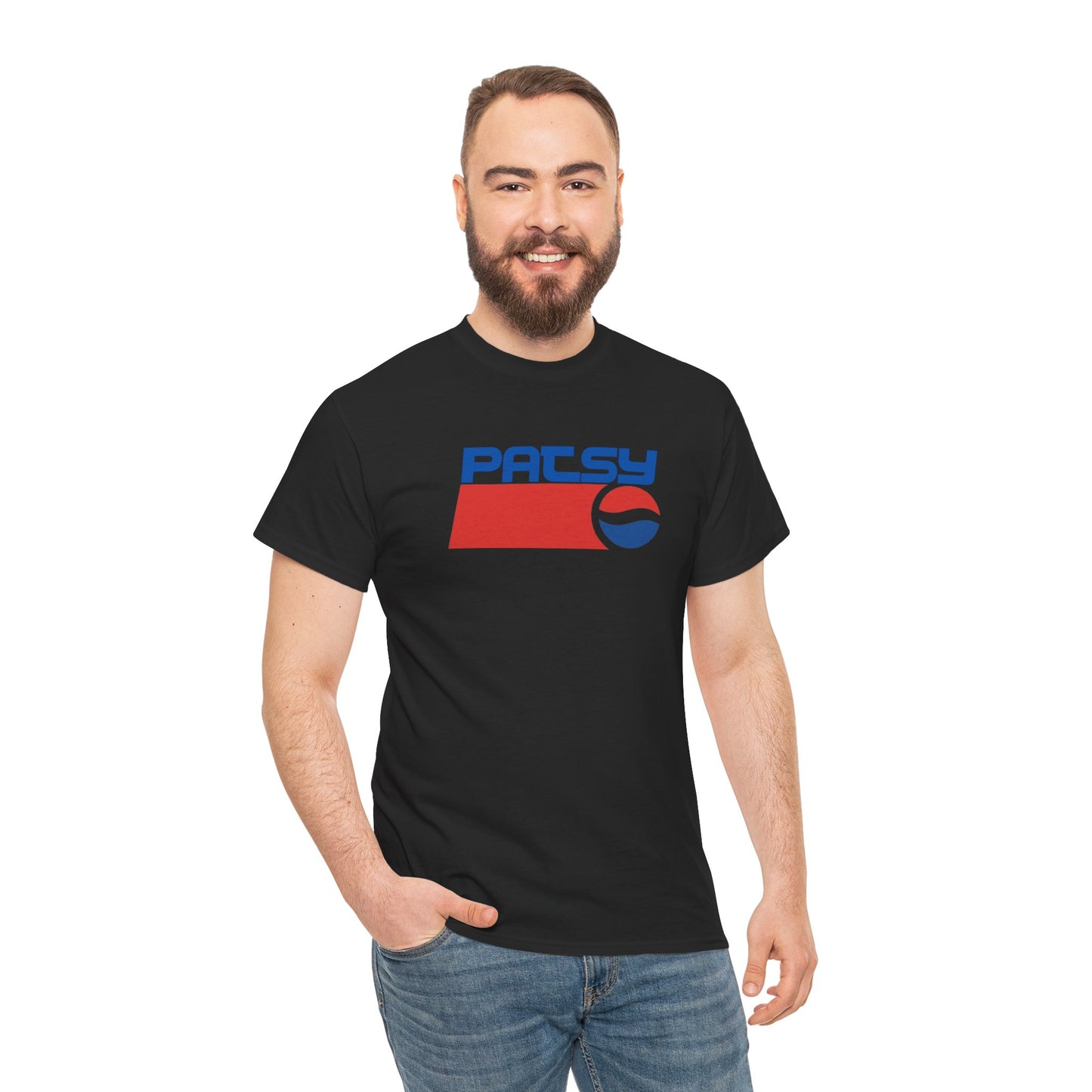 Patsy Parodies Famous Brands Unisex Gift 100% Cotton Humorous T-Shirt Spoof Ware Soda Pepsi Scam Sugar Beverages Pop Liquid Death Cola Syrup