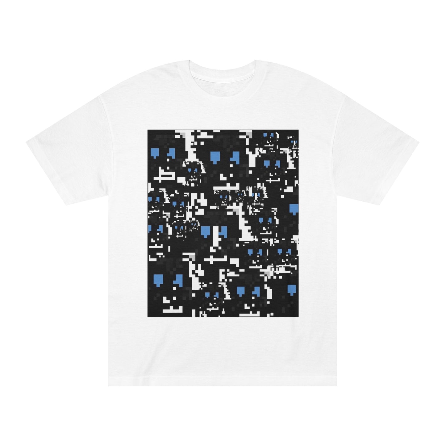Anti-Surveillance Shirt – Facial Recognition Blocking Design, Privacy Shirt, Blocks Face Detection, Anti-AI Pattern