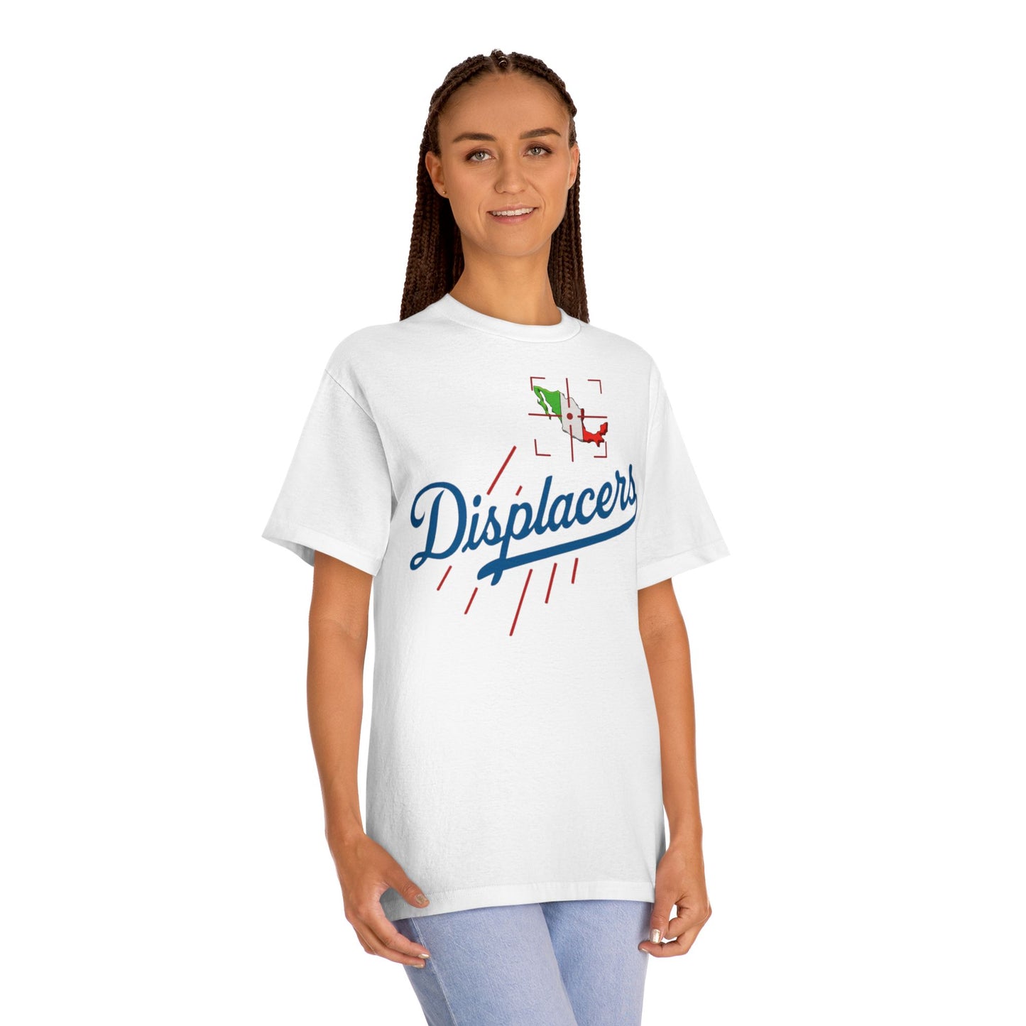 Displacers Facial Recognition Mexico Shirt-Gentrify This (Dodgers Parody – Deportation & Displacement Truth Tee)