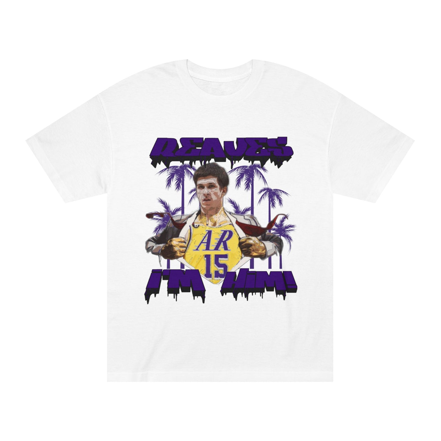 Reaves IM HIM! Classic Tee Gold - Basketball Fan Shirt, Gift for NBA Lovers, Sports Merchandise, Graphic Tee, Streetwear, Los Angeles