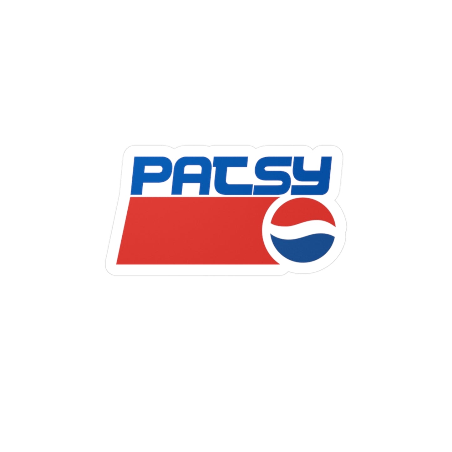Patsy Sticker Funny Soda Pop Satire Inspired Designs Kiss-Cut Vinyl Decals  Parodies Famous Brands Gifts Spoof Sugary Syrup High fructose