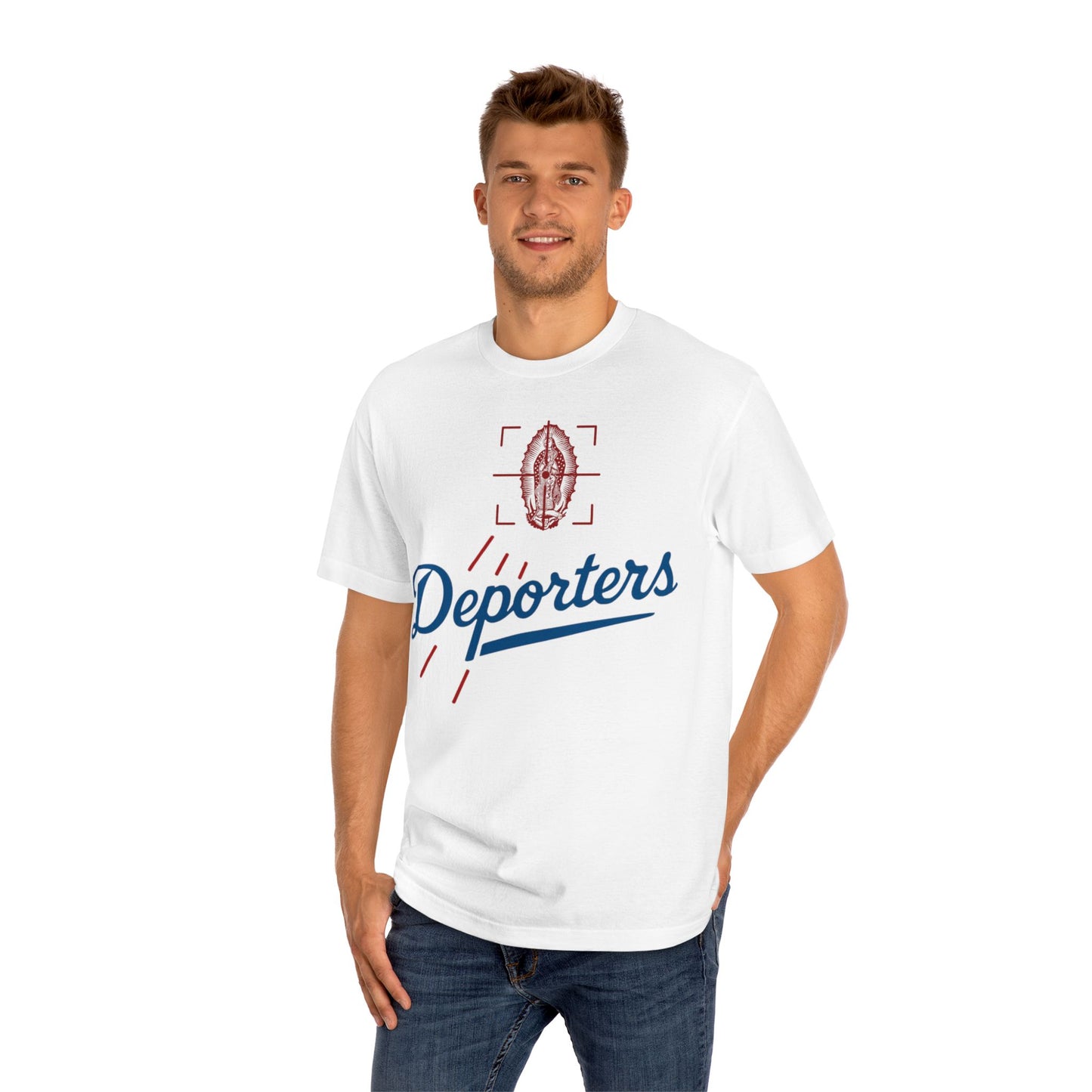 Deporters Guadalupe – Gentrify This (Dodgers Parody – Deportation & Displacement Truth Tee)