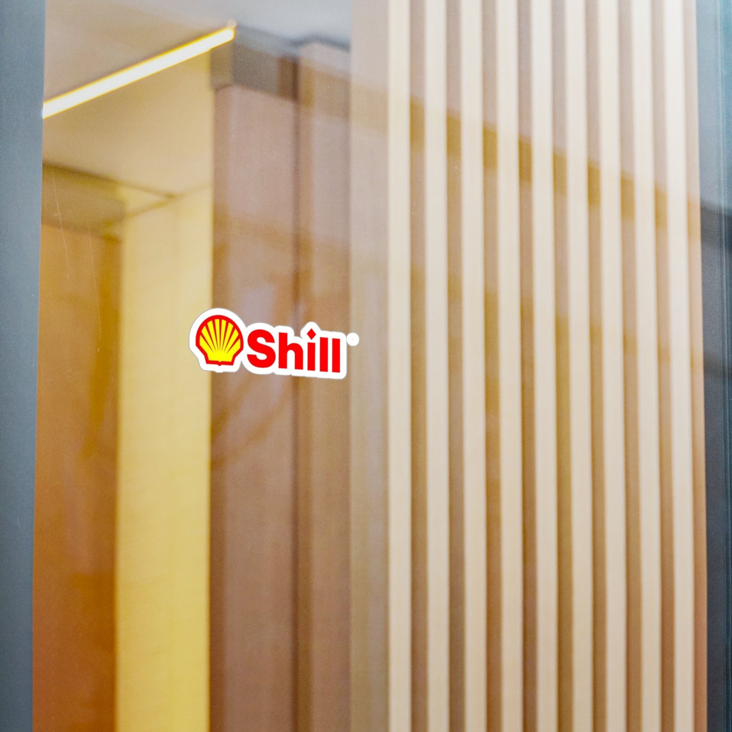 Shill Sticker Funny Gas Station Satire Inspired Designs Kiss-Cut Vinyl Decals  Parodies Famous Brands Gifts Spoof Overpriced Gas Monopoly